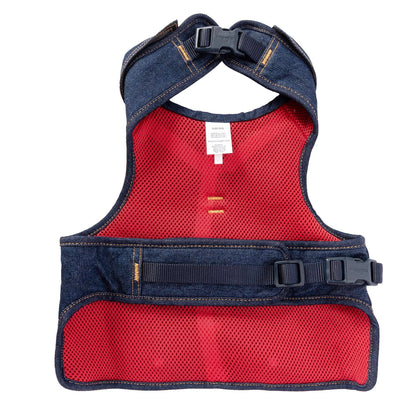 Lexington Pet & Wrangler Pet - Wrangler Denim Vest Harness Dark Wash