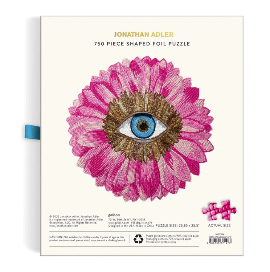 Jonathan Adler Petals 750 Piece Shaped Puzzle
