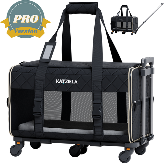 Katziela - Katziela® Quilted Chariot PRO Pet Carrier