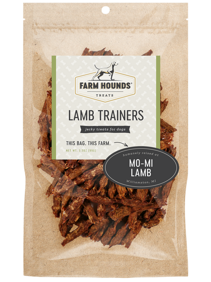Farm Hounds - Lamb Trainer - All-Natural Dog Treats - 3.5oz (SEASONAL)
