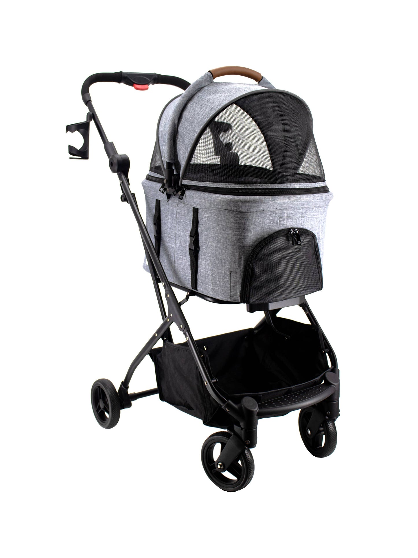 Petique, Inc - 3-in-1 Tri-Fold Pet Stroller