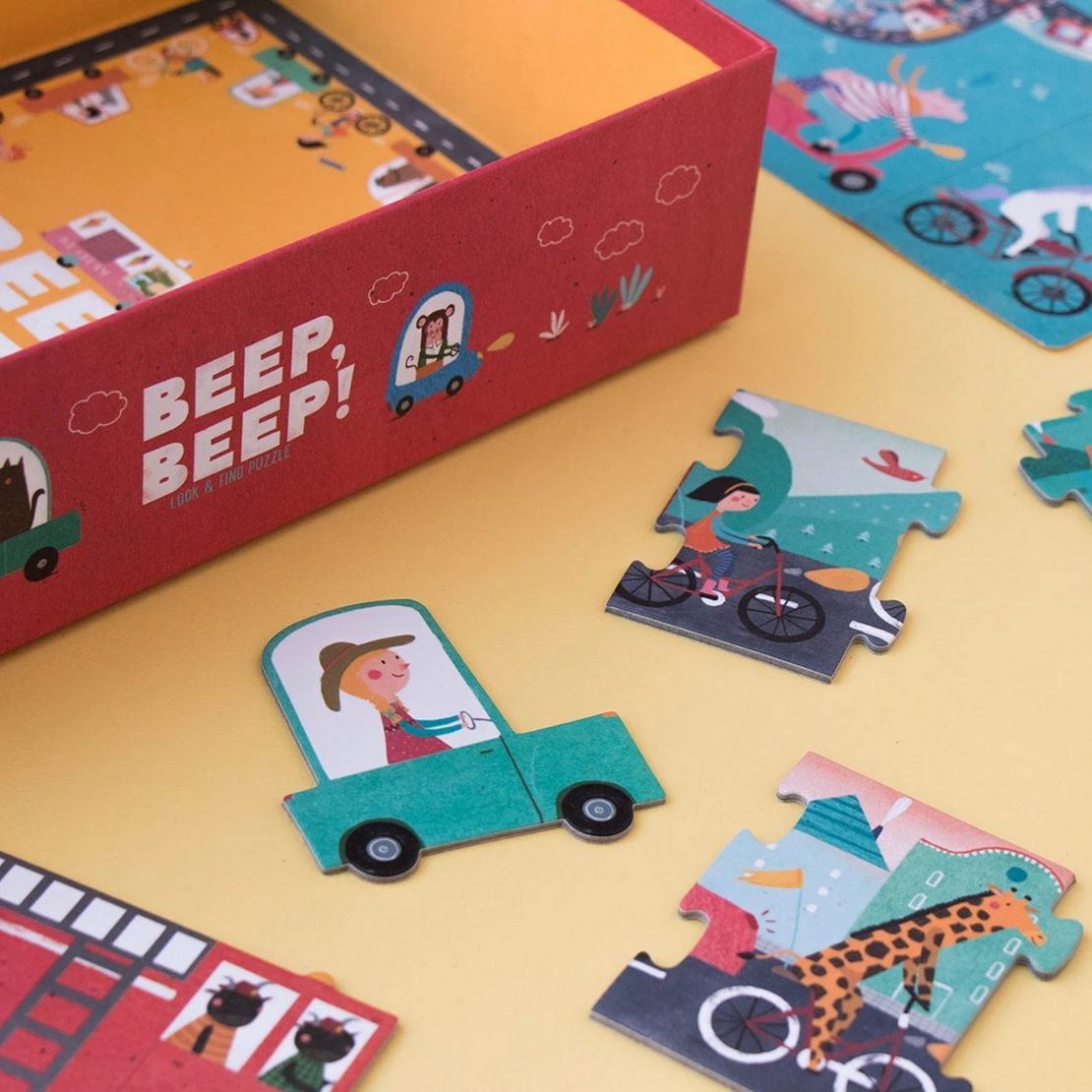 Beep! Beep! Puzzle -48 pcs