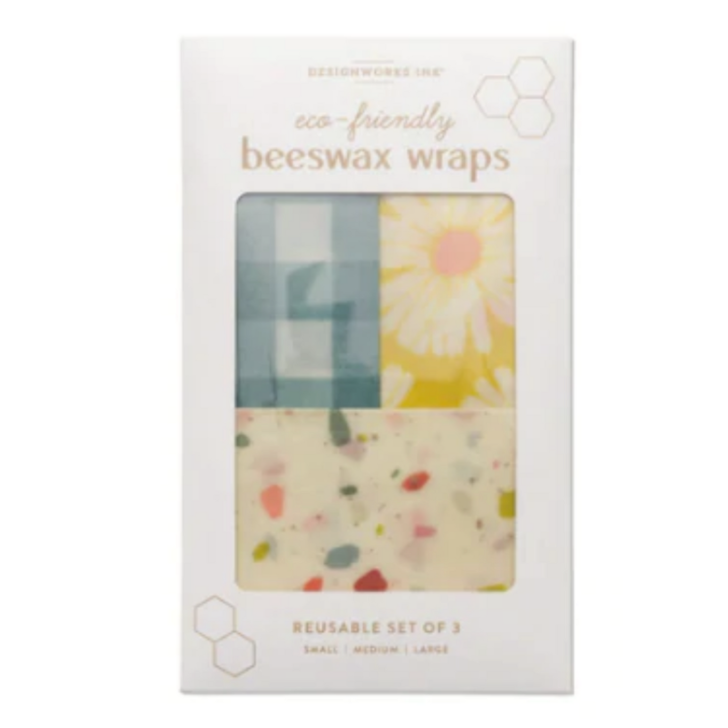 Beeswax Wrap Set of 3 - Retro