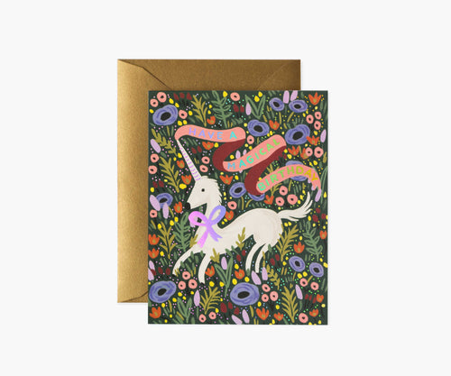Magical Birthday Card - Single Card