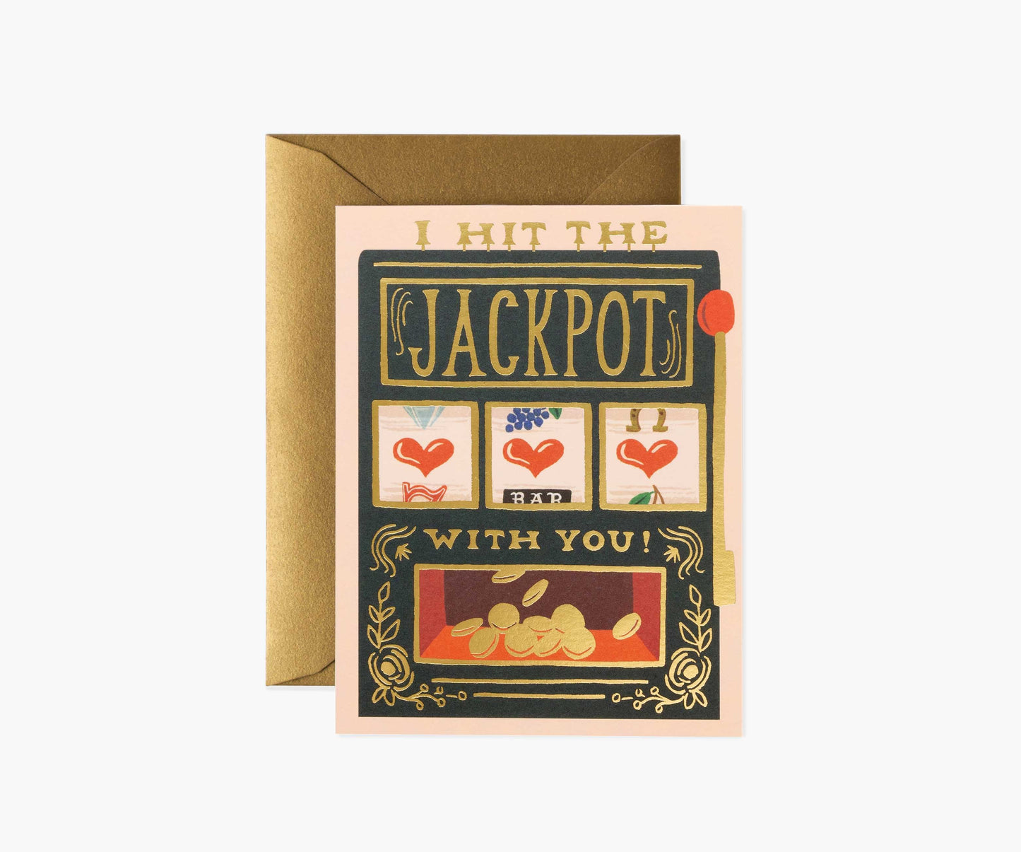 Jackpot Love & Friendship Card - Single Card