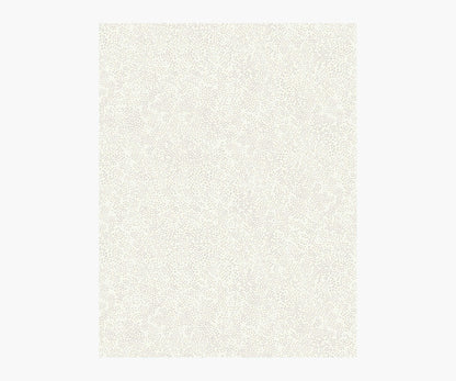 Champagne Dots Wallpaper Sample - Linen & White