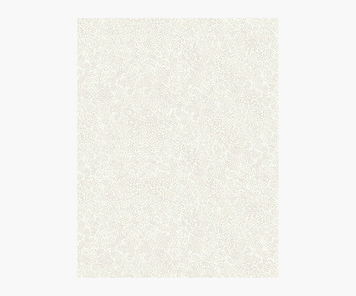 Champagne Dots Wallpaper Sample - Linen & White