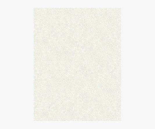 Champagne Dots Wallpaper Sample - Linen & White