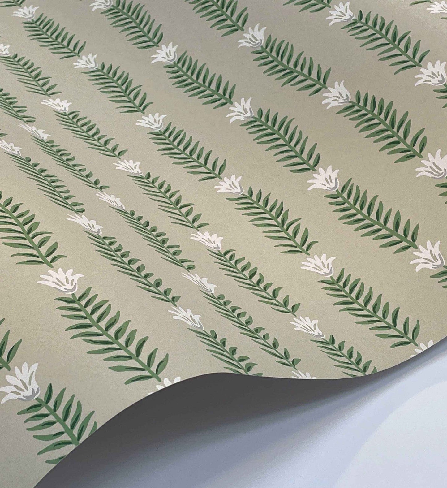 Eden Wallpaper - Linen