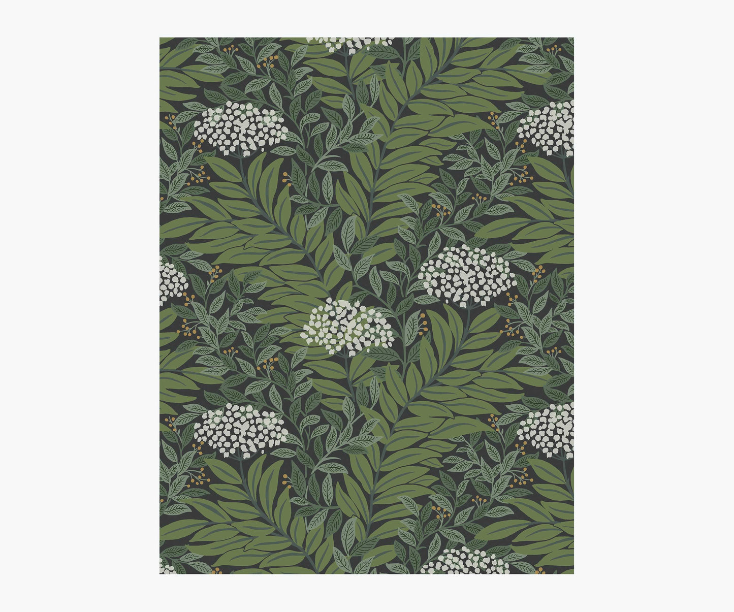 Highgrove Wallpaper Sample - Black