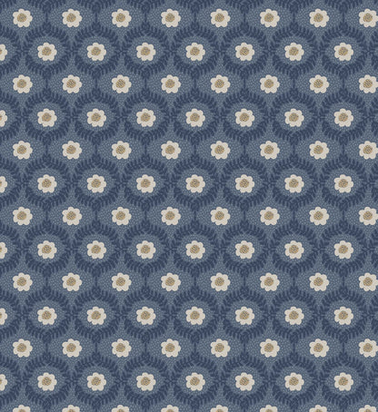 Emma Wallpaper - Navy