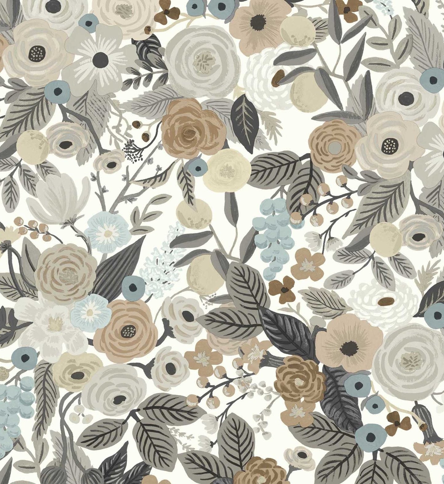 Garden Party Peel & Stick Wallpaper - Linen Multi