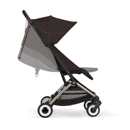 CYBEX Orfeo Compact Stroller - Chocolate Brown